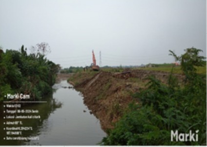Normalisasi dan Pembuatan Tanggul Sungai Cipegadungan